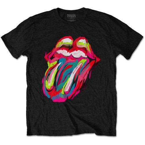 Tricou Oficial The Rolling Stones Sixty Brushstroke Tongue