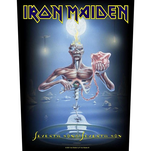 Back Patch Iron Maiden Seventh Son