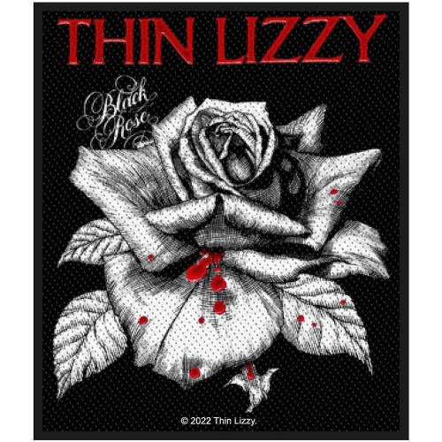 Patch Thin Lizzy Black Rose