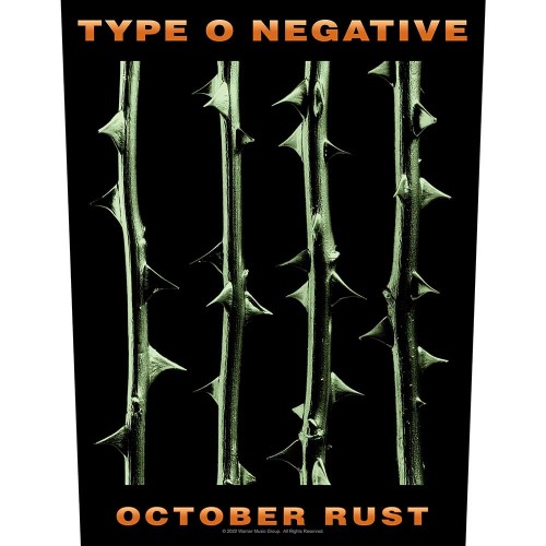 Back Patch Type O Negative October Rust