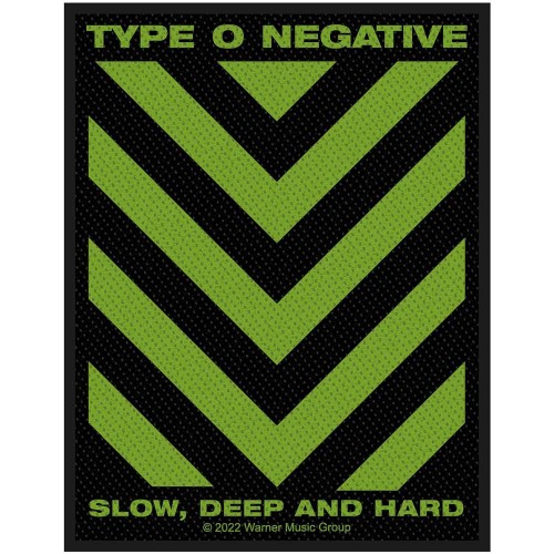Patch Oficial Type O Negative Slow, Deep & Hard
