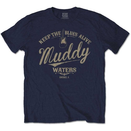 Tricou Oficial Muddy Waters Keep The Blues Alive