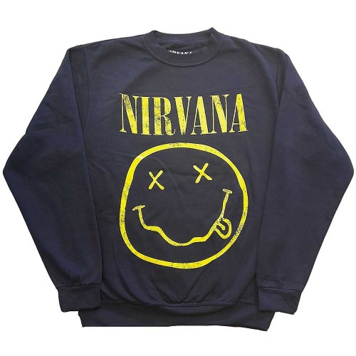 Bluză Oficială Nirvana Yellow Happy Face