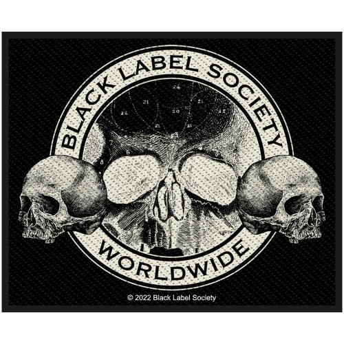 Patch Oficial Black Label Society Skulls