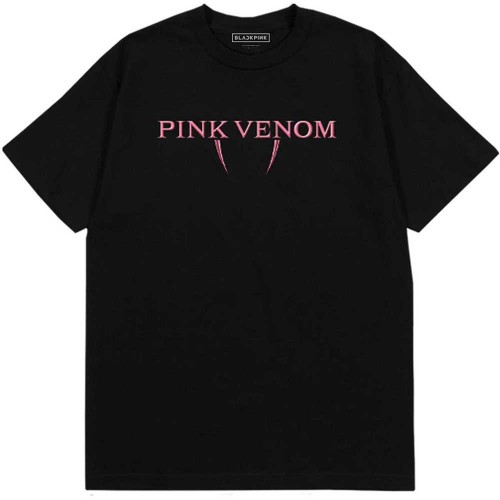 Tricou BlackPink Pink Venom Logo