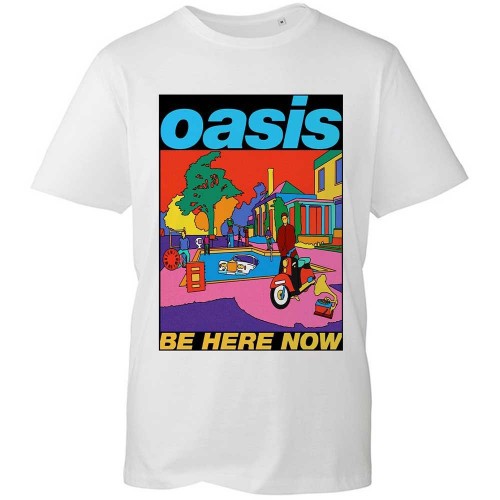 Tricou Oasis Be Here Now Illustration