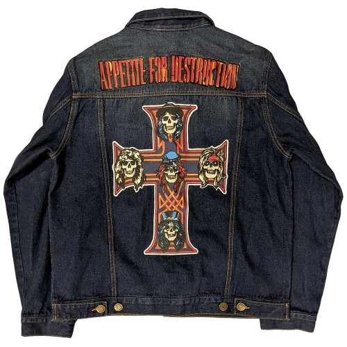 Jachetă Denim Guns N&#039; Roses Appetite For Destruction