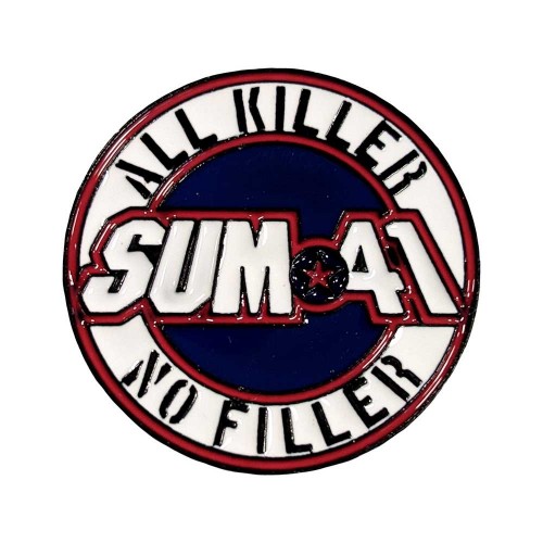 Insignă Oficială Sum 41 All Killer No Filler
