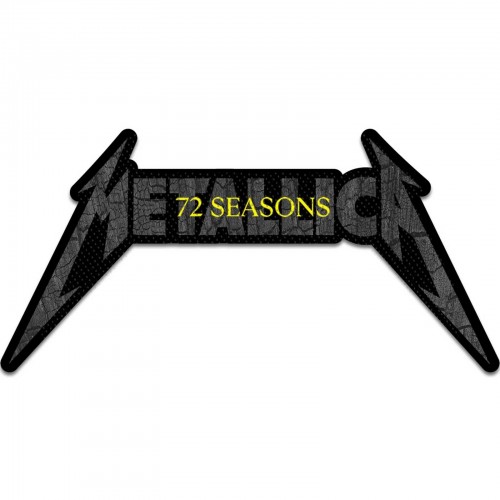 Patch Metallica 72 Seasons Charred Logo Cut Out