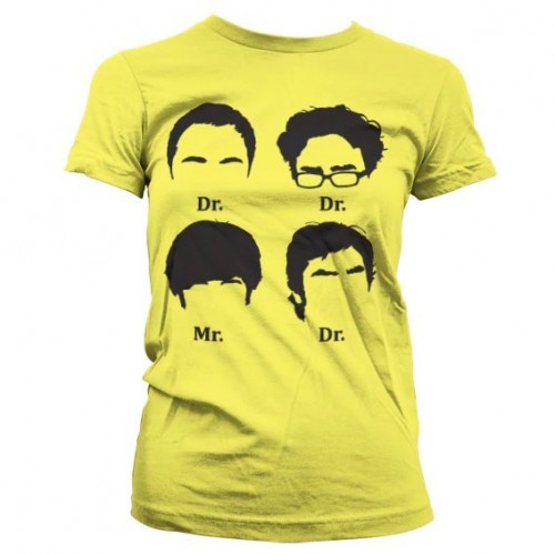 Tricou Damă Big Bang Theory Prefix Heads