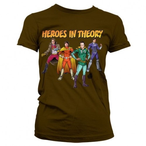 Tricou Damă TBBT - Heroes In Theory
