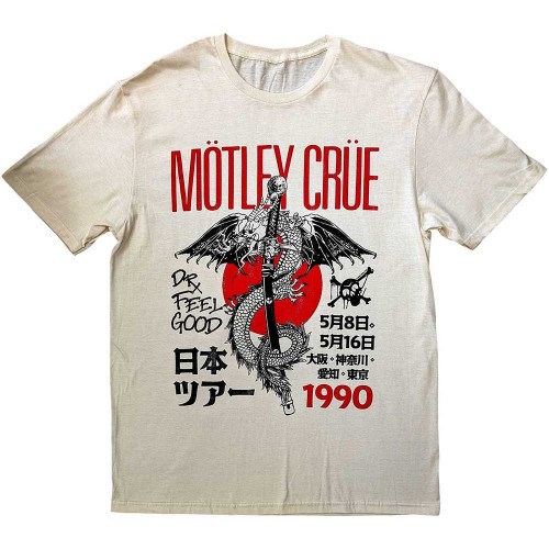 Tricou Oficial Motley Crue Dr. Feelgood Japanese Tour '90