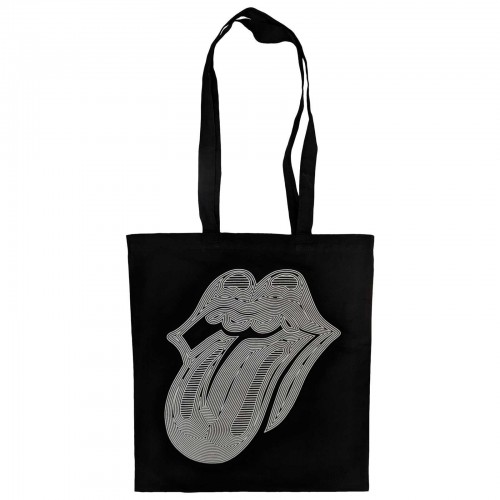 Geantă Tote Bag The Rolling Stones Hackney Diamonds Holo Tongue