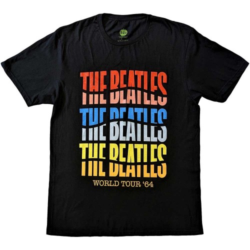 Tricou Oficial The Beatles Colour Wave